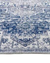 Garda Washable Easy-Care Rug Blue - Origins - Size: 160X230 - thumbnail 2
