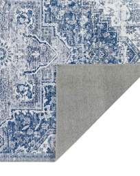 Garda Washable Easy-Care Rug Blue - Origins - Size: 160X230 - thumbnail 4