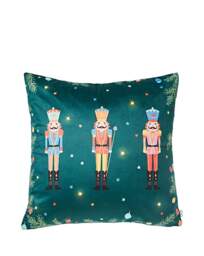 CL Christmas Nutcracker Light Up Cushion Multi - Catherine Lansfield - Size: 45X45CM - thumbnail 5