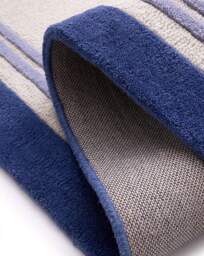 Piper Border Woollen Rug Blue - Origins - Size: 160X230 - thumbnail 5