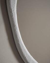 Gallery Mirror Pebble 2 White - Gallery Direct - thumbnail 3