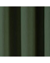 Sorbonne Eyelet Curtains Forest Green - Fusion - Size: 168 x 137cm - thumbnail 3