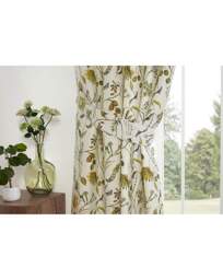 Sundour Grove Tape Top Curtains Green - Sundour - Size: 117 x 229cm - thumbnail 2