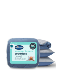Silentnight Reversible 2.5 Tog Duvet Grey/Blue - Silentnight - Size: SINGLE