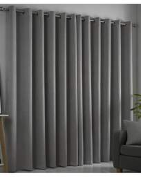 Fusion Strata Eyelet Curtains Silver - Fusion - Size: 228 x 183cm - thumbnail 3