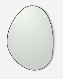 Organic Puddle Wall Mirror Black - JD Williams - thumbnail 2