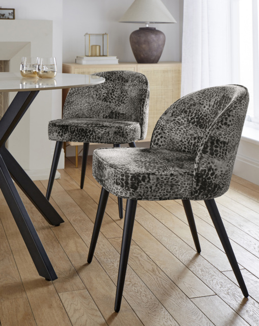 Savannah Pair of Dining Chairs Grey - JD Williams - image 1