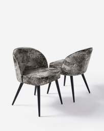 Savannah Pair of Dining Chairs Grey - JD Williams - thumbnail 3
