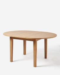 Caitlin Wooden Table with 4 Elva Chairs Light Oak/Natural - JD Williams - thumbnail 5