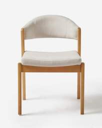 Caitlin Wooden Table with 4 Elva Chairs Light Oak/Natural - JD Williams - thumbnail 2