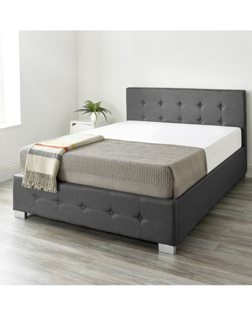Aspire End Lift Ottoman Bed Black - Aspire - Size: KINGSIZE - image 1