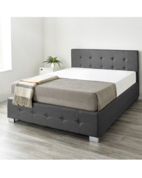 Aspire End Lift Ottoman Bed Black - Aspire - Size: KINGSIZE
