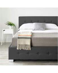 Aspire End Lift Ottoman Bed Black - Aspire - Size: KINGSIZE - thumbnail 4