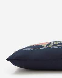 Astrid Vintage Embroidered Cushion Navy - JD Williams - Size: 30X50 - thumbnail 2