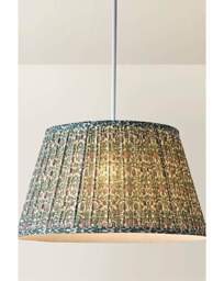 Abel Floral Pleated Shade 45cm Multi - ValueLights - thumbnail 2