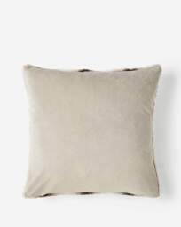 Stripe Animal Printed Faux Fur Cushion Grey - JD Williams - Size: 45X45CM - thumbnail 4