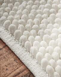 Bianca Aspen Bobble Bathroom Runners White - Bianca - thumbnail 3