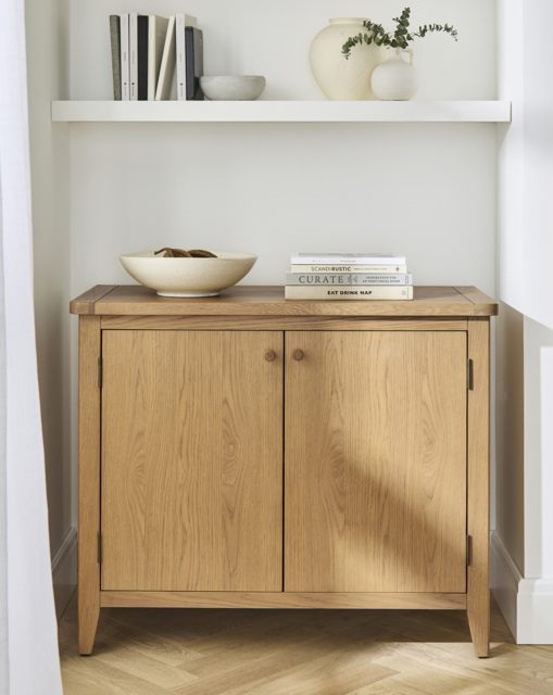 Caitlin Small Sideboard Light OAK - JD Williams - image 1