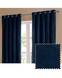 Furn. Ultimate Velvet Blackout Curtains Royal Blue - furn. - Size: 229 x 229cm - thumbnail 2