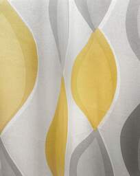 Fusion Lennox Eyelet Curtains Ochre - Fusion - Size: 117 x 137cm - thumbnail 4