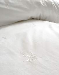 Bianca Lottie Embroidery Duvet Cover Set White - Bianca - Size: SINGLE - thumbnail 5
