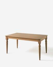 Margot Dining Table with 6 Mae Chairs Light Oak/Natural - JD Williams - thumbnail 5