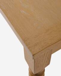 Margot Dining Table with 6 Mae Chairs Light Oak/Natural - JD Williams - thumbnail 3