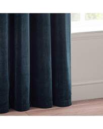 Yard Heavy Chenille Eyelet Curtains Navy - Yard - Size: 117 x 183cm - thumbnail 5