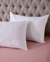 Downland Soft Touch Pack of 2 Pillows White - Downland - Size: PAIR - thumbnail 2