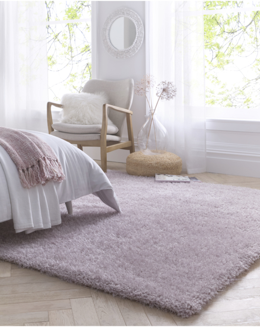 Chicago Light Neutrals Shaggy Rug Lilac - Origins - Size: 200X290 - image 1