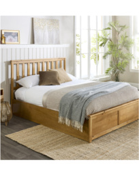 Aspire Atlantic Ottoman Bed Natural - Aspire - Size: SML DBLE
