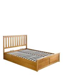 Aspire Atlantic Ottoman Bed Natural - Aspire - Size: SML DBLE - thumbnail 3