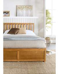 Aspire Atlantic Ottoman Bed Natural - Aspire - Size: SML DBLE - thumbnail 4