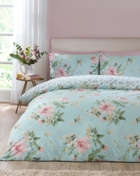 Catherine Lanfield Avebury Duvet Set Duck EGG - Catherine Lansfield - Size: SINGLE