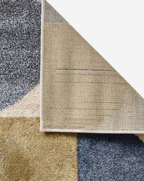 Sara Carved Multicoloured Geo Rug Multi - Homemaker - Size: 120X170 - thumbnail 4