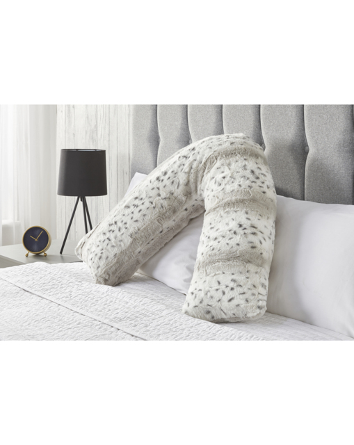 Snow Leopard V pillow Grey - Huggleland - Size: ONE SIZE - image 1