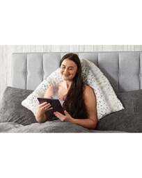 Snow Leopard V pillow Grey - Huggleland - Size: ONE SIZE - thumbnail 2