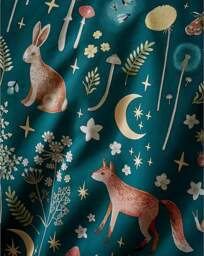 CL Enchanted Twilight Duvet Set Forest Green - Catherine Lansfield - Size: KING - thumbnail 4