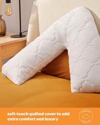 Silentnight Memory Foam V-shaped Pillow White - Silentnight - Size: EACH - thumbnail 2