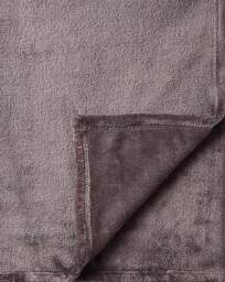 Plush Fleece Throw Charcoal - JD Williams - Size: 150X200 - thumbnail 3