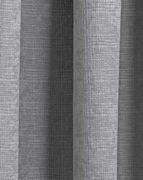 Matrix Pencil Pleat Thermal Curtain Grey - Enhanced Living - Size: 117 x 183cm - thumbnail 2