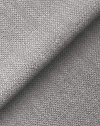 Edgar Fabric 3 Seater Sofa Silver - thumbnail 5