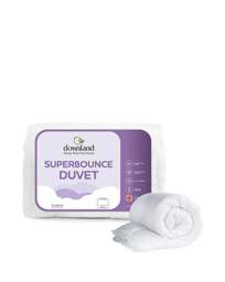 Downland Superbounce 4.5 Tog Duvet White - Downland - Size: SINGLE - thumbnail 1