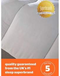 Warm & Cosy 15 Tog Duvet White - Silentnight - Size: DOUBLE - thumbnail 5