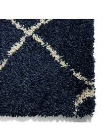 Think Rugs Scandi Berber Rug Navy - Think Rugs - Size: 80X150 - thumbnail 3