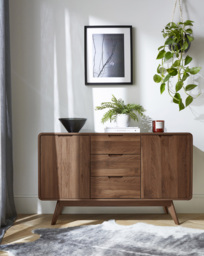 Oslo Large Sideboard Walnut - Gray & Osbourn - thumbnail 1
