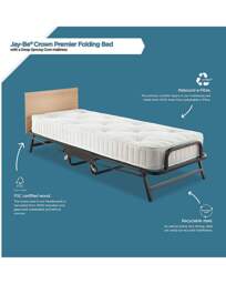 Jay-Be Crown Premier Fold Bed Sprung - Jay-Be - thumbnail 3