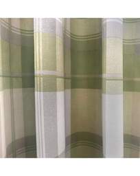 Balmoral Check Eyelet Curtains Green - Fusion - Size: 168 x 229cm - thumbnail 3