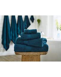 Deyongs Egyptian Cotton 550gsm Towel Peacock - Deyongs - Size: Face Towel - thumbnail 1