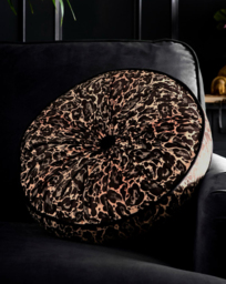 LLB Roxy Round Pleat Round Cushion Gold - Laurence Llewelyn-Bowen